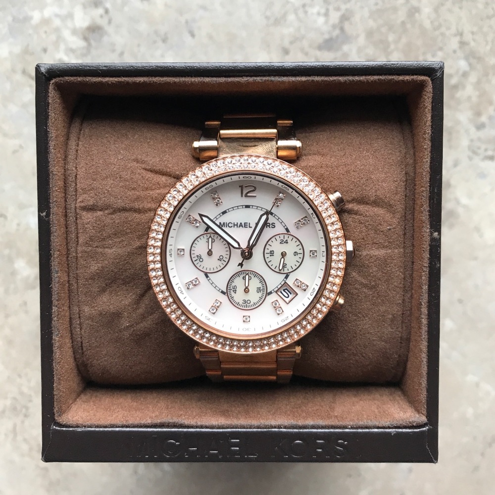 Rose Gold Michael Kors Watch